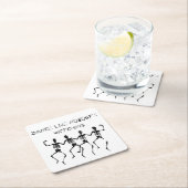 Dance als niemand kijkt kartonnen onderzetters (Insitu)