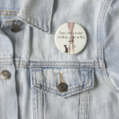 Dance als niemand kijkt ronde button 5,7 cm (In situ)