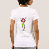 Dance als niemand kijkt t-shirt (Achterkant)
