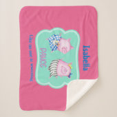 Dance als niemand op zoek is naar aangepaste dansp sherpa deken (Voorkant)