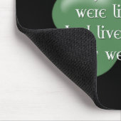 Dance alsof: Irish Proverb (White Design) Muismat (Hoek)