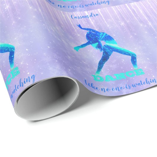 Dance, alsof niemand Abstract kijkt Cadeaupapier (Rol Hoek)