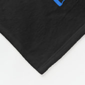 Dance, alsof niemand Abstract kijkt Fleece Deken (Hoek)