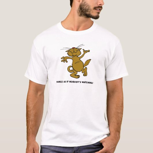 Dance alsof niemand kijkt t-shirt (Voorkant)