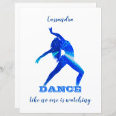 Dance - alsof niemand naar papieren blad kijkt (Voorkant / Achterkant)