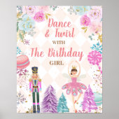 Dance and Twirl with the Birthday Girl Nutcracker Poster (Voorkant)