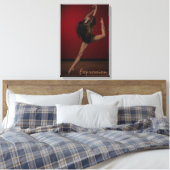 Dance Art Expression Dancer Canvas Afdruk (Insitu (Slaapkamer))