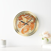 Dance - Art Nouveau Design - door Mucha Grote Klok (Huis)
