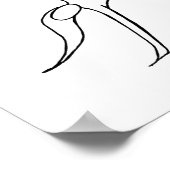 Dance as the World is Poster aan het kijken (Hoek)