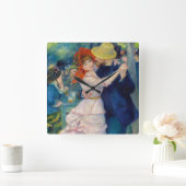 Dance at Bougival, 1883, by Pierre-Auguste Renoir Vierkante Klok (Huis)