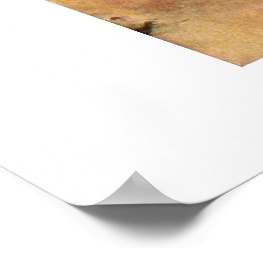 Dance at Bougival by Pierre-Auguste Renoir Poster (Hoek)