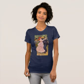 Dance at Bougival by Pierre-Auguste Renoir T-shirt (Voorkant volledig)