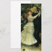Dance at Bougival by Pierre Renoir,  kunst (Voorkant / Achterkant)