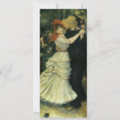 Dance at Bougival by Pierre Renoir,  kunst (Voorkant)