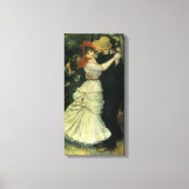 Dance at Bougival by Pierre Renoir,  kunst Canvas Afdruk (Voorkant)