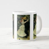 Dance at Bougival by Pierre Renoir,  kunst Grote Koffiekop (Voorkant rechts)