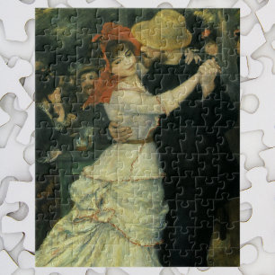 Dance at Bougival by Pierre Renoir,  kunst Legpuzzel