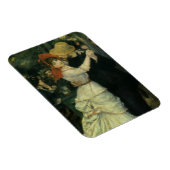 Dance at Bougival by Pierre Renoir, kunst Magneet (Rechterzijde)