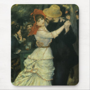 Dance at Bougival by Pierre Renoir,  kunst Muismat