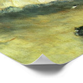 Dance at Bougival by Pierre Renoir,  kunst Poster (Hoek)