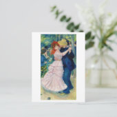 Dance at Bougival Pierre-Auguste Renoir Briefkaart (Staand voorkant)