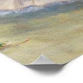 Dance at bougival - Pierre Auguste Renoir Poster (Hoek)