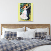 Dance at Bougival Renoir Fine Art Canvas Afdruk (Insitu (Slaapkamer))