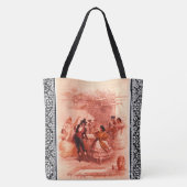 "Dance at Granada" Tote Bag (Achterkant)