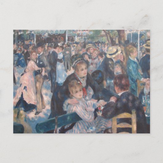 Dance at Le Moulin de la Galette Briefkaart (Voorkant)