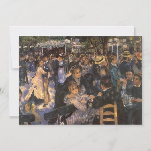 Dance at Le Moulin de la Galette by Pierre Renoir (Voorkant)