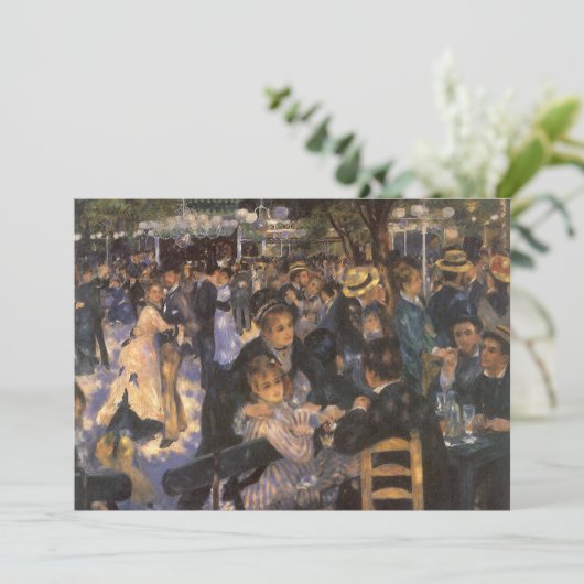 Dance at Le Moulin de la Galette by Pierre Renoir (Staand voorkant)