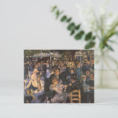 Dance at Le Moulin de la Galette by Pierre Renoir Briefkaart (Staand voorkant)