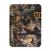 Dance at Le Moulin de la Galette by Pierre Renoir Magneet (Verticaal)