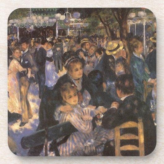 Dance at Le Moulin de la Galette by Pierre Renoir Onderzetter (Voorkant)