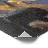 Dance at Le Moulin de la Galette by Pierre Renoir Poster (Hoek)