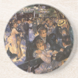 Dance at Le Moulin de la Galette by Pierre Renoir Zandsteen Onderzetter