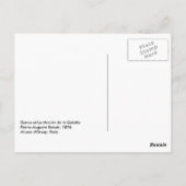 Dance at Le Moulin de la Galette by Renoir Briefkaart (Achterkant)