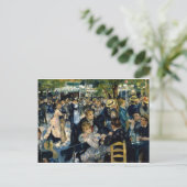 Dance at Le Moulin de la Galette by Renoir Briefkaart (Staand voorkant)