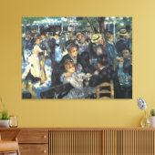 Dance at Le Moulin de la Galette by Renoir Canvas Afdruk (Insitu (Woonkamer))