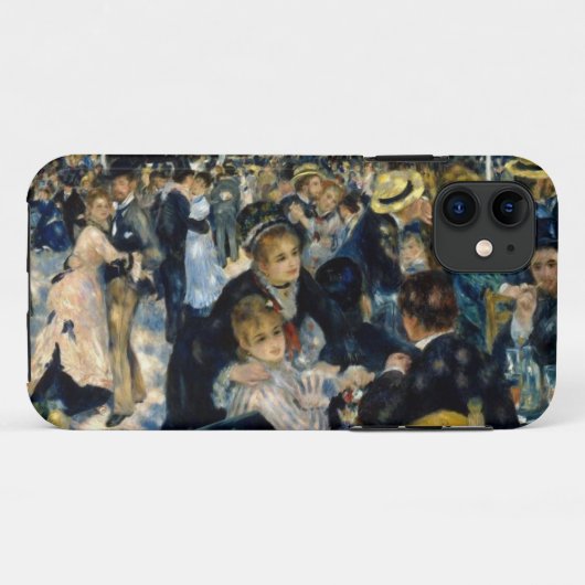 Dance at Le Moulin de la Galette by Renoir Case-Mate iPhone Case (Achterkant (horizontaal))