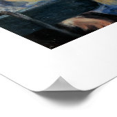 Dance at Le Moulin de la Galette by Renoir Poster (Hoek)