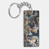 Dance at Le Moulin de la Galette by Renoir Sleutelhanger (Voorkant Links)