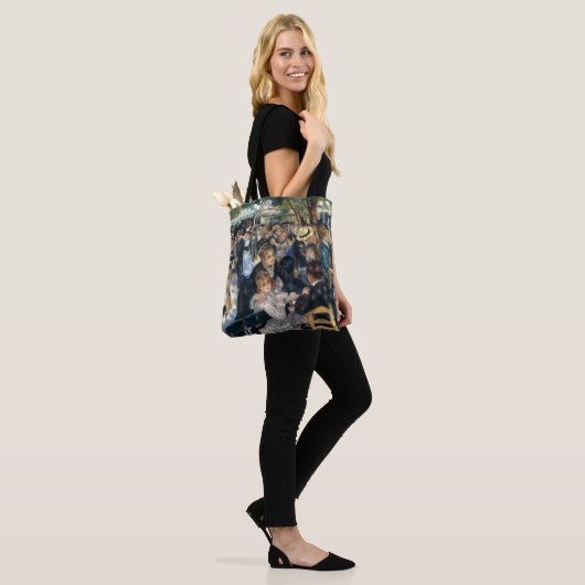 Dance at Le Moulin de la Galette by Renoir Tote Bag (Op model)
