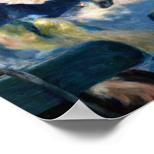 Dance at Le Moulin de la Galette Poster (Hoek)