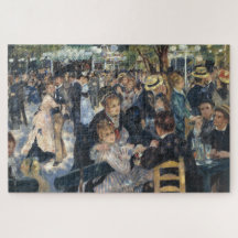 Dance at Le Moulin Galette - Renoir Painting
