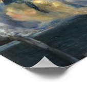 Dance at Le Moulin Galette - Renoir Painting Poster (Hoek)