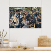 Dance at Le Moulin Galette - Renoir Painting Poster (Keuken)