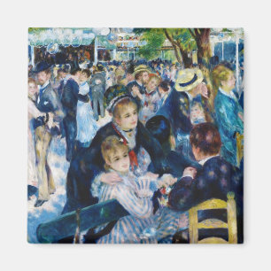 Dance at the Moulin de la Galette Auguste Renoir Magneet