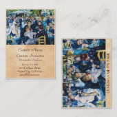 Dance at the Moulin de la Galette Auguste Renoir Visitekaartje (Voorkant / Achterkant)