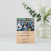 Dance at the Moulin de la Galette Auguste Renoir Visitekaartje (Staand voorkant)